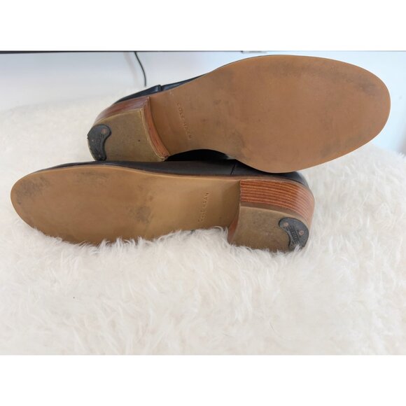 Cole Haan Leather Booties 6.5B Euc - Picture 3 of 8